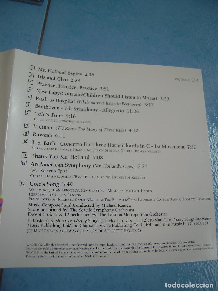 CDs de m&uacute;sica: CD BSO Mr Hollands Opus - Foto 6