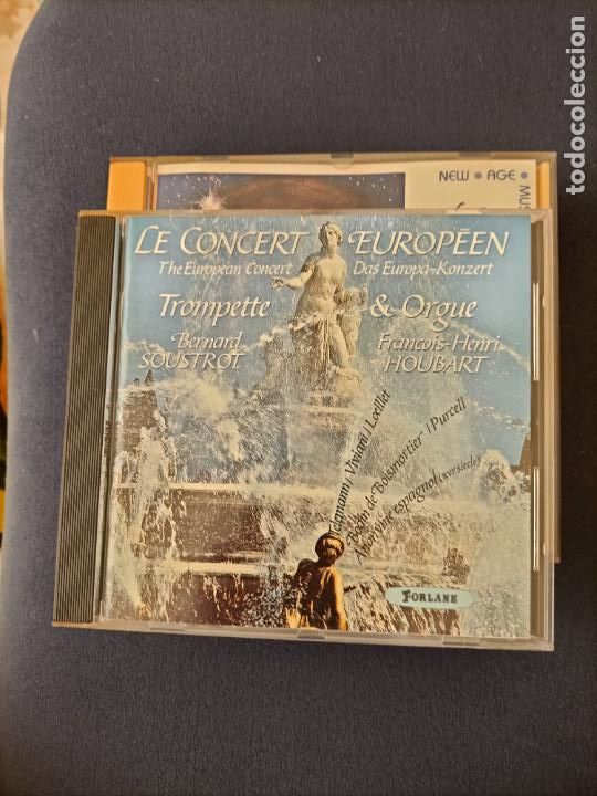 CDs de M&uacute;sica: concierto europeo de organo y trompeta