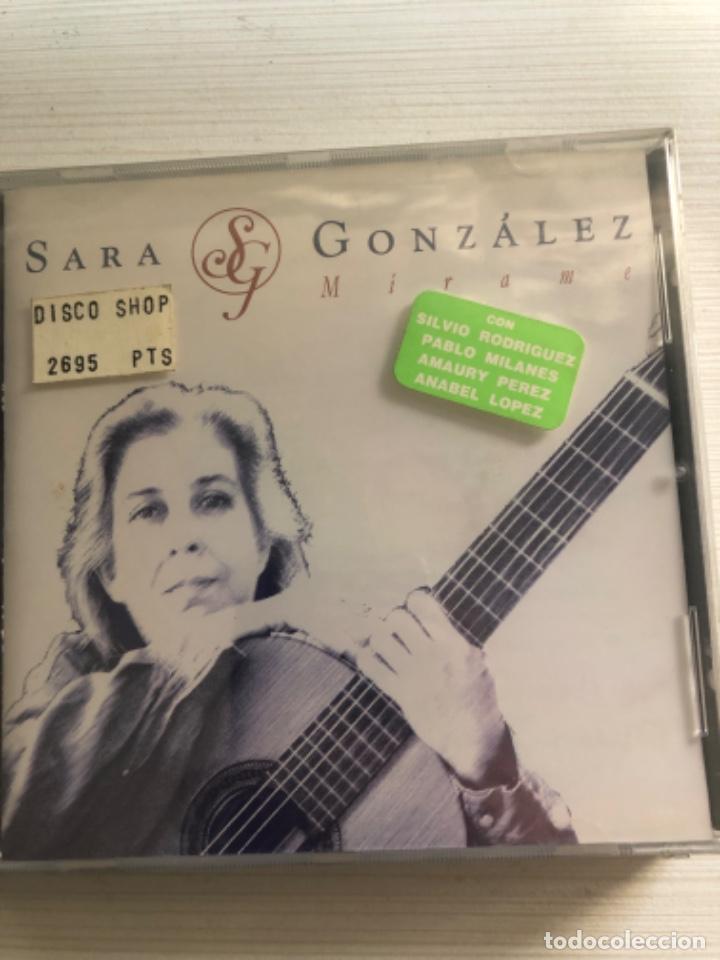 CDs de m&uacute;sica: Sara Gonz&aacute;lez, m&iacute;rame cd - Foto 1