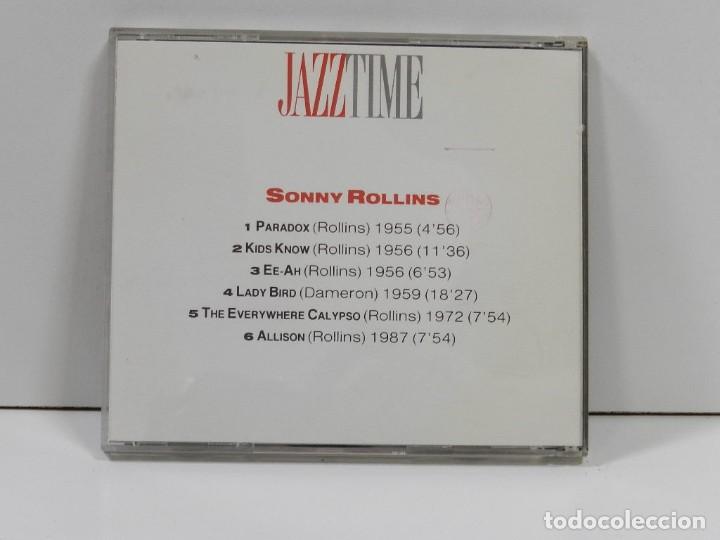 CDs de m&uacute;sica: DISCO CD. Sonny Rollins &ndash; Jazz Time. COMPACT DISC. - Foto 2