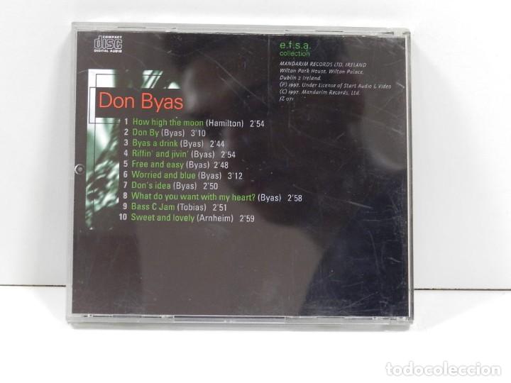 CDs de m&uacute;sica: DISCO CD. Don Byas &ndash; Jazz Masters (100 Ans De Jazz). COMPACT DISC. - Foto 2