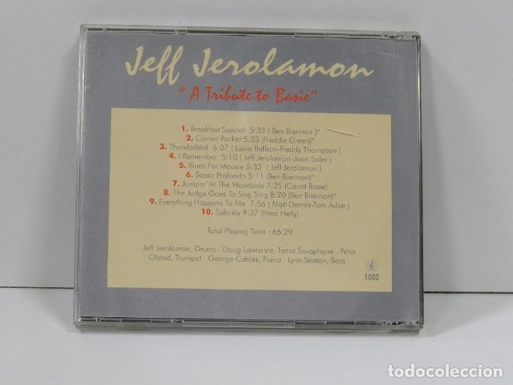 CDs de m&uacute;sica: DISCO CD. Jeff Jerolamon &ndash; A Tribute To Basie . COMPACT DISC. - Foto 2