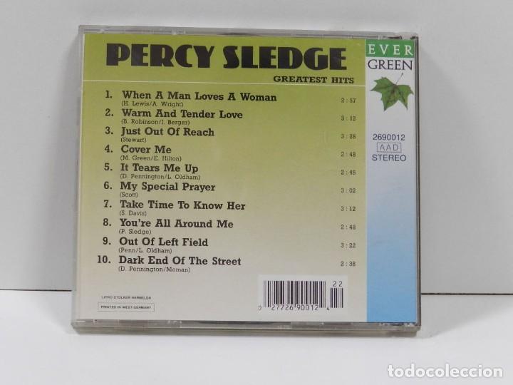 CDs de m&uacute;sica: DISCO CD. Percy Sledge &ndash; Greatest Hits. COMPACT DISC. - Foto 2