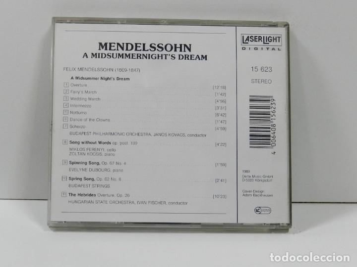 CDs de m&uacute;sica: DISCO CD. Mendelssohn &ndash; A Midsummernights Dream. COMPACT DISC. - Foto 2