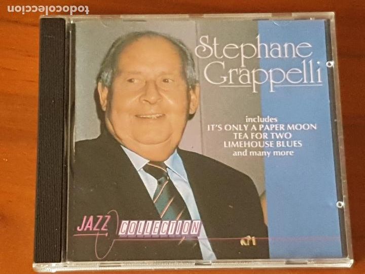 CDs de m&uacute;sica: STEPHANEW GRAPPELLI - JAZZ COLLECTION 1989 - Foto 1
