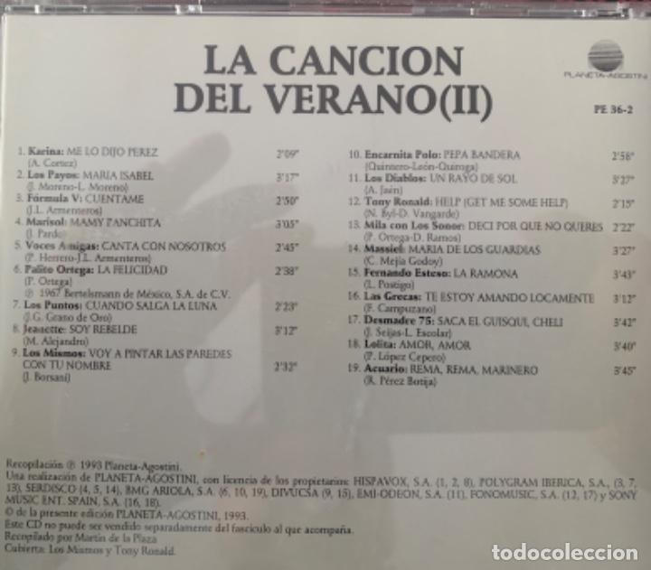 CDs de m&uacute;sica: La canci&oacute;n del verano (II) - Foto 2