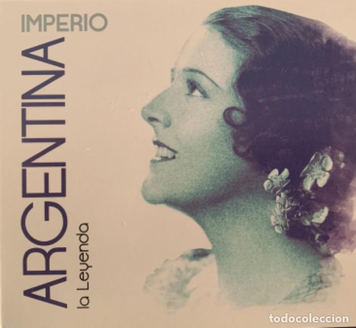 CDs de m&uacute;sica: Imperio Argentina La Leyenda - Foto 1