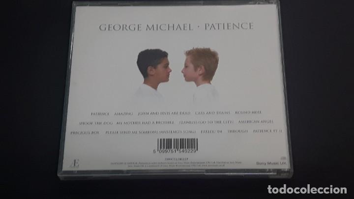 CDs de m&uacute;sica: CD GEORGE MICHAEL - PATIENCE - Foto 3