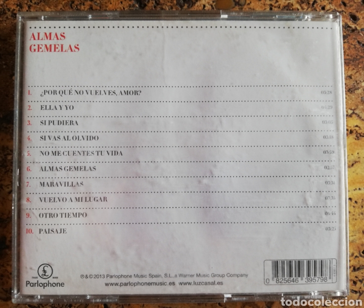 CDs de m&uacute;sica: Luz. Almas gemelas. CD 2013 - Foto 3