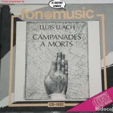 CD di Musica: LLUIS LLACH, CAMPANADES A MORTS, CD FONOMUSIC, 1987, EXCELENTE ESTADO