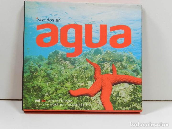 CDs de m&uacute;sica: DISCO 3 X CD. Sonidos En Agua Vol. 2. COMPACT DISC. - Foto 1