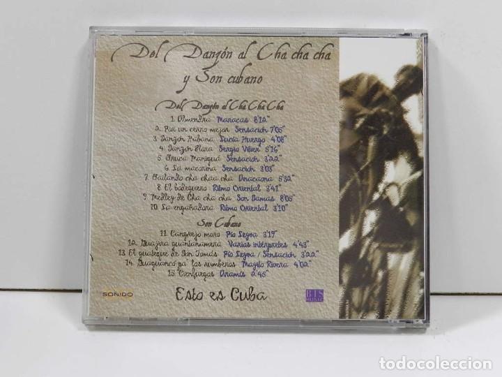CDs de m&uacute;sica: DISCO CD. Del Danz&oacute;n Al Cha Cha Cha Y Son Cubano. COMPACT DISC. - Foto 2