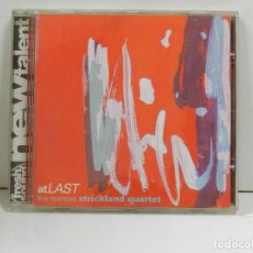 CDs de Música: DISCO CD. MARCUS STRICKLAND QUARTET – AT LAST. COMPACT DISC.. Lote 358359975