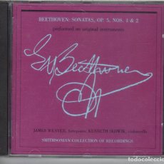 CDs de Música: BEETHOVEN: SONATAS PARA CELLO 1 & 2 INSTRUMENTOS ORIGINALES SLOWIK WEAVER NUEVO PRECINTADO
