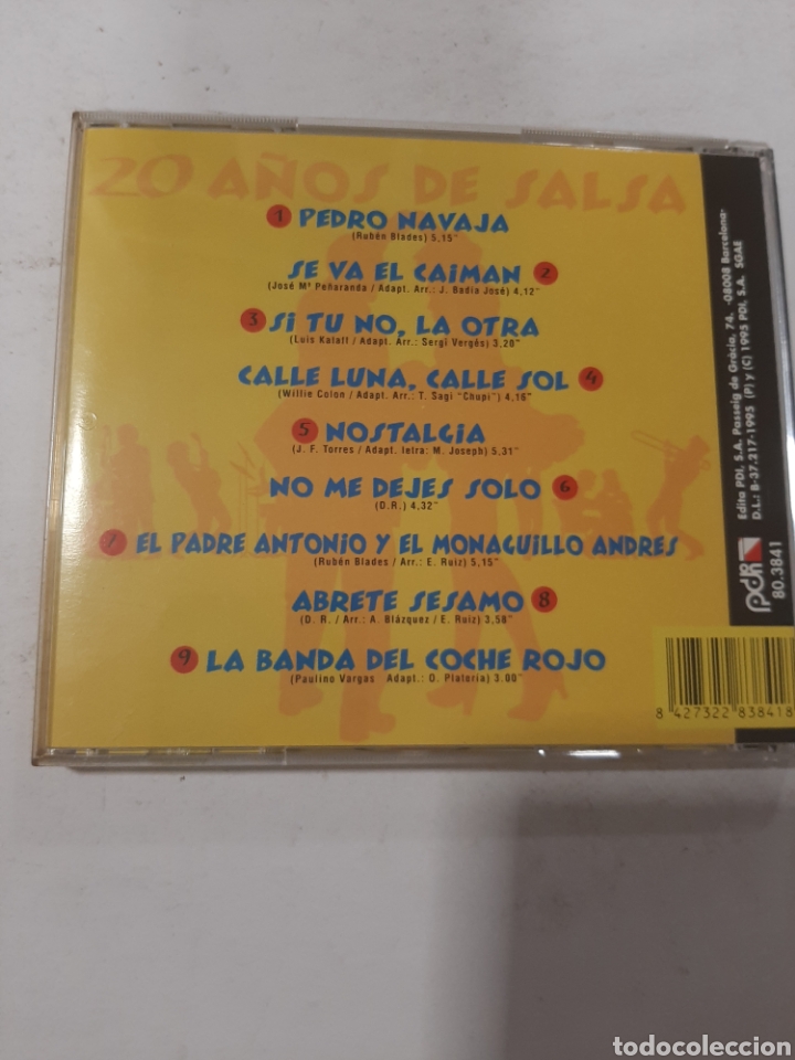 CDs de m&uacute;sica: SCD3 plater&iacute;a -CD SEGUNDAMANO - Foto 2