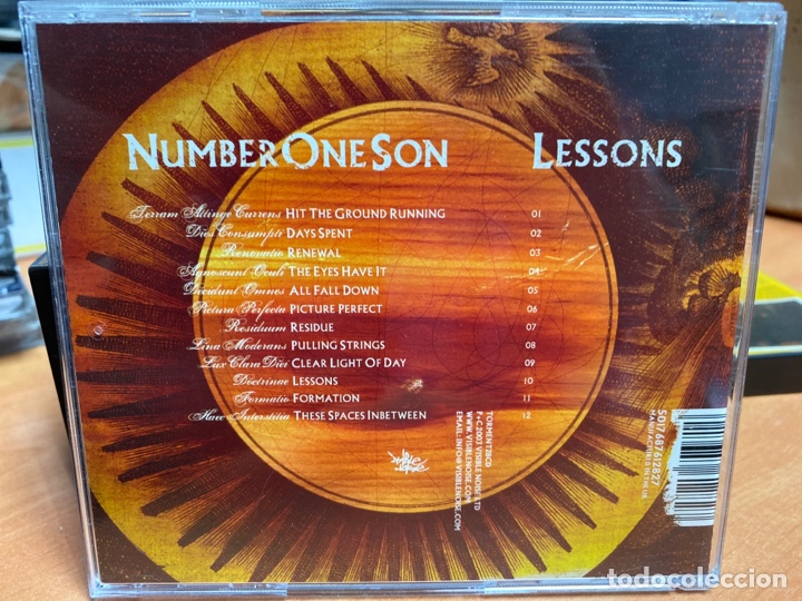 CDs de m&uacute;sica: Number One Son - Lessons (CD, Album) - Foto 3