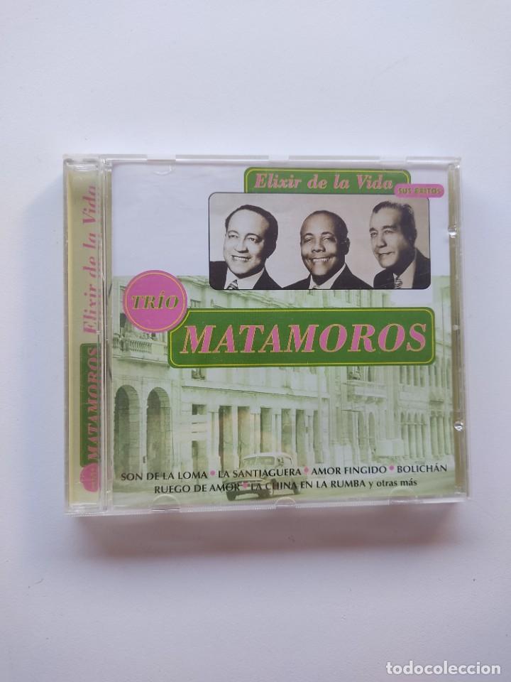CDs de m&uacute;sica: Tr&iacute;o Matamoros. Sus &eacute;xitos. Elixir de la vida. CD. 2001. - Foto 1