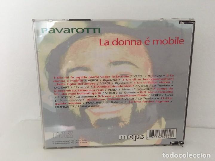 CDs de m&uacute;sica: CD Luciano Pavarotti - La dona e mobile - Foto 2