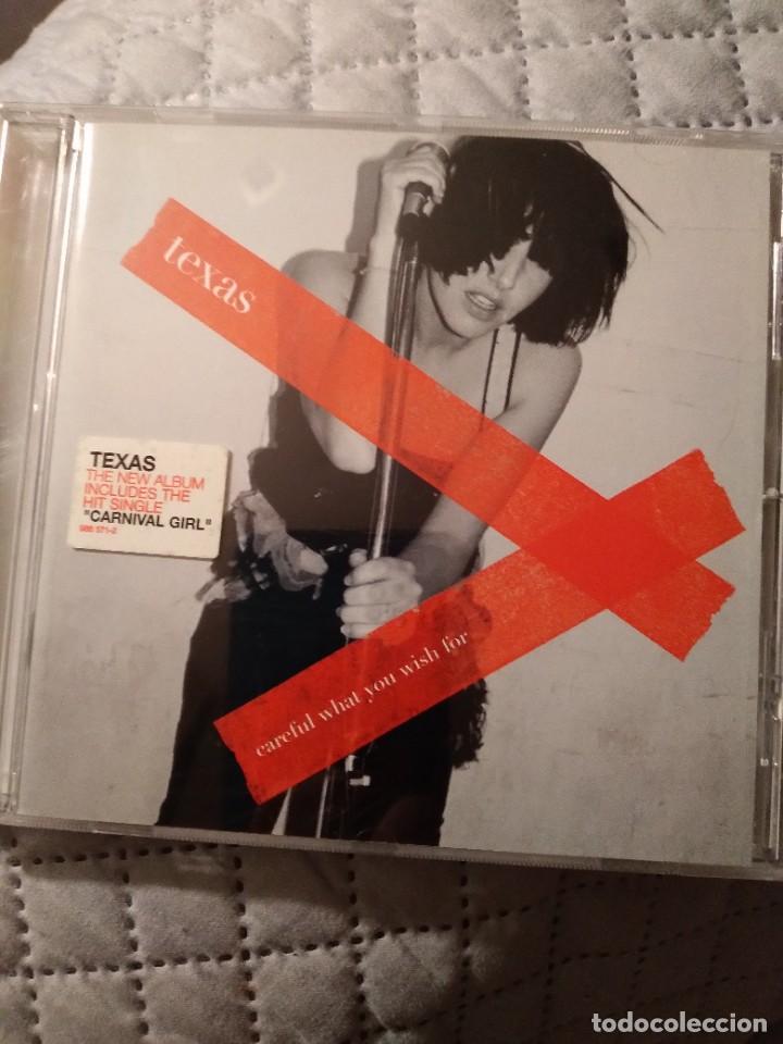 CDs de m&uacute;sica: CD-TEXAS-CAREFUL WHAT YOU WISH FOR-