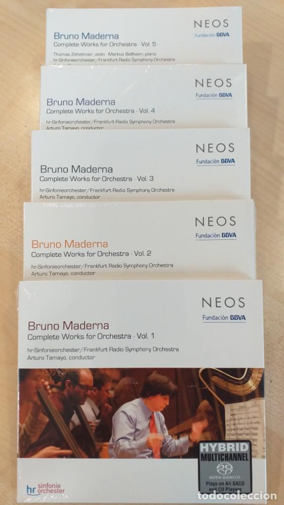 CDs de m&uacute;sica: BRUNO MADERNA: OBRA ORQUESTAL COMPLETA (5 CD) - Foto 16