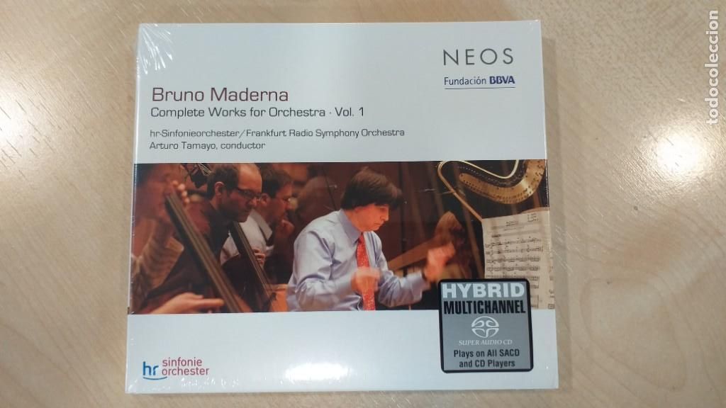 CDs de m&uacute;sica: BRUNO MADERNA: OBRA ORQUESTAL COMPLETA (5 CD) - Foto 1