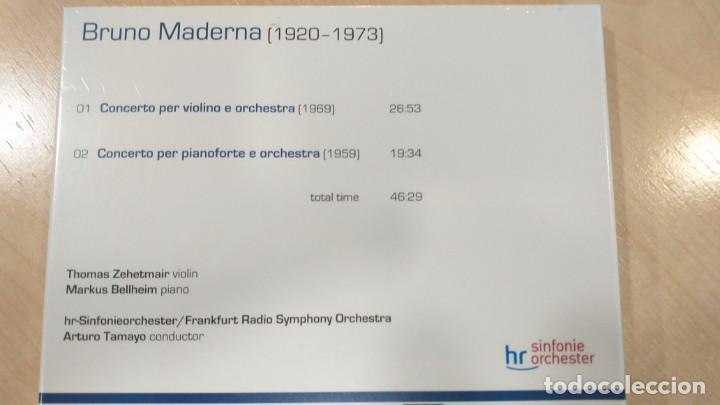 CDs de m&uacute;sica: BRUNO MADERNA: OBRA ORQUESTAL COMPLETA (5 CD) - Foto 15