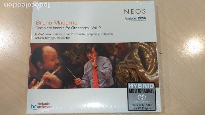CDs de m&uacute;sica: BRUNO MADERNA: OBRA ORQUESTAL COMPLETA (5 CD) - Foto 4