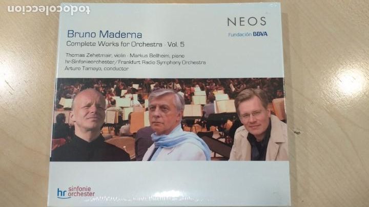 CDs de m&uacute;sica: BRUNO MADERNA: OBRA ORQUESTAL COMPLETA (5 CD) - Foto 13