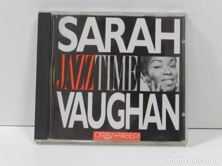 CDs de m&uacute;sica: DISCO CD. Sarah Vaughan &ndash; Jazz Time. COMPACT DISC. - Foto 1