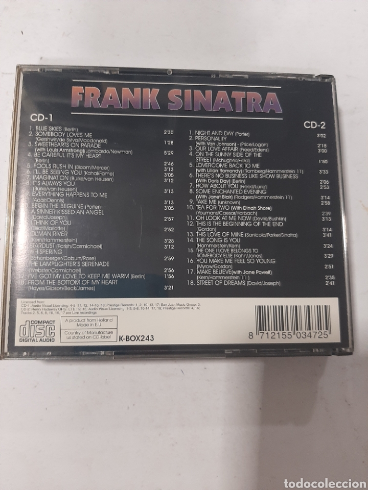 CDs de m&uacute;sica: SCD4 Frank Sinatra -CD SEGUNDAMANO - Foto 2