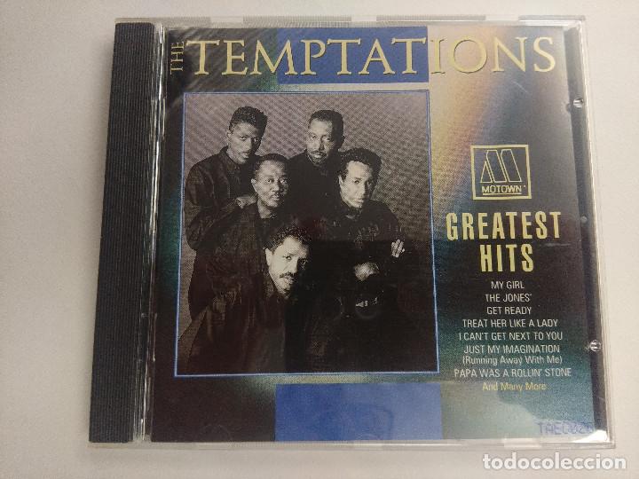 CDs de m&uacute;sica: THE TEMPTATIONS/GREATEST HITS/CD. - Foto 1