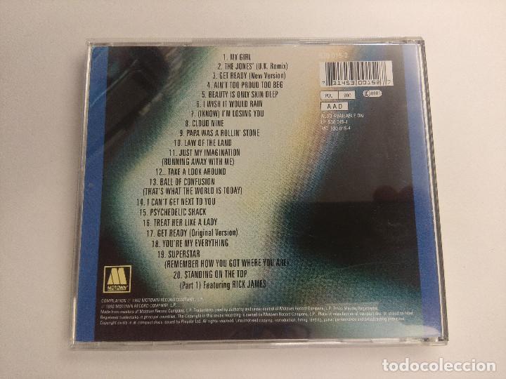 CDs de m&uacute;sica: THE TEMPTATIONS/GREATEST HITS/CD. - Foto 3