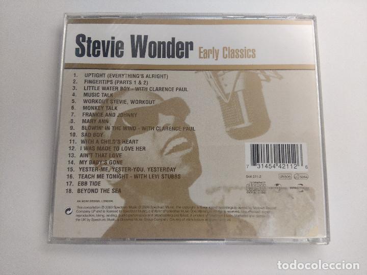 CDs de m&uacute;sica: STIVIE WONDER/EARLY CLASSICS/CD. - Foto 3