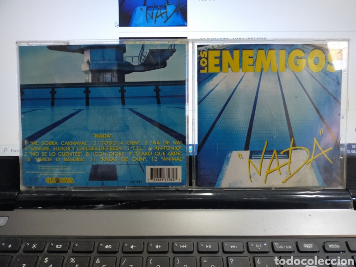 CDs de m&uacute;sica: Los enemigos CD nada 1999 - Foto 1