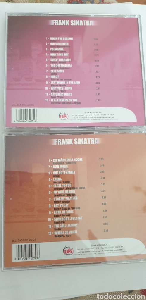 CDs de m&uacute;sica: 2 cds Frank Sinatra - Foto 3