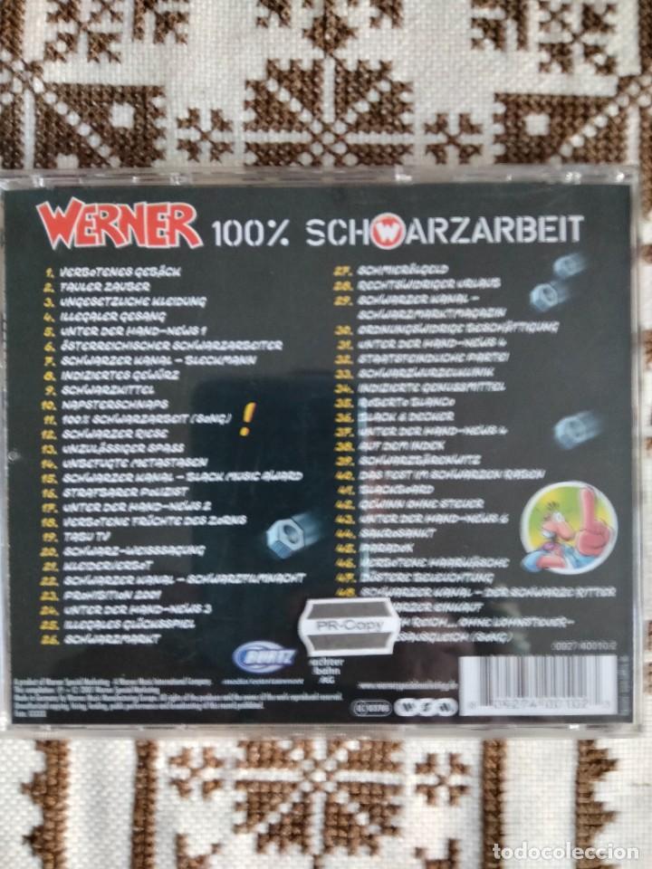 CDs de m&uacute;sica: WERNER - 100% Schwarzarbeit - Foto 2