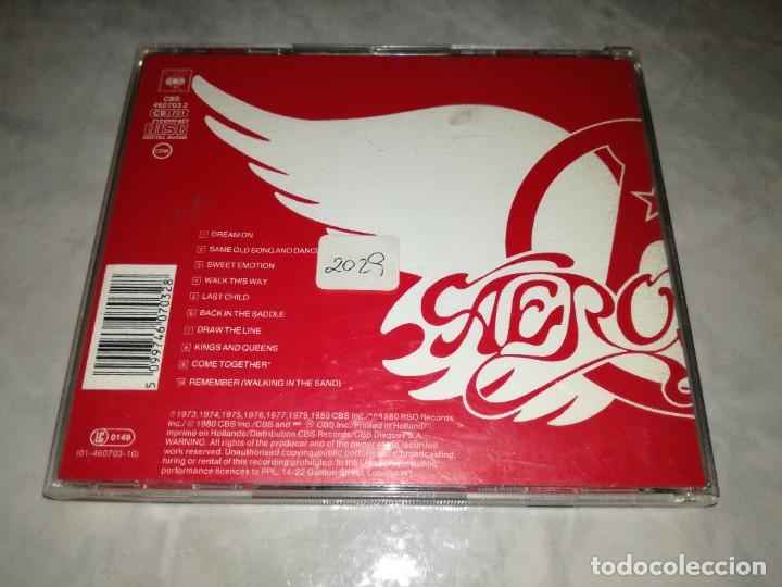 CDs de m&uacute;sica: AEROSMITH-GREATEST HITS - Foto 2