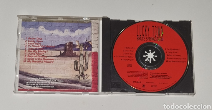 CDs de m&uacute;sica: BRUCE SPRINGSTEEN / CD / LUCKY TOWN - Foto 2
