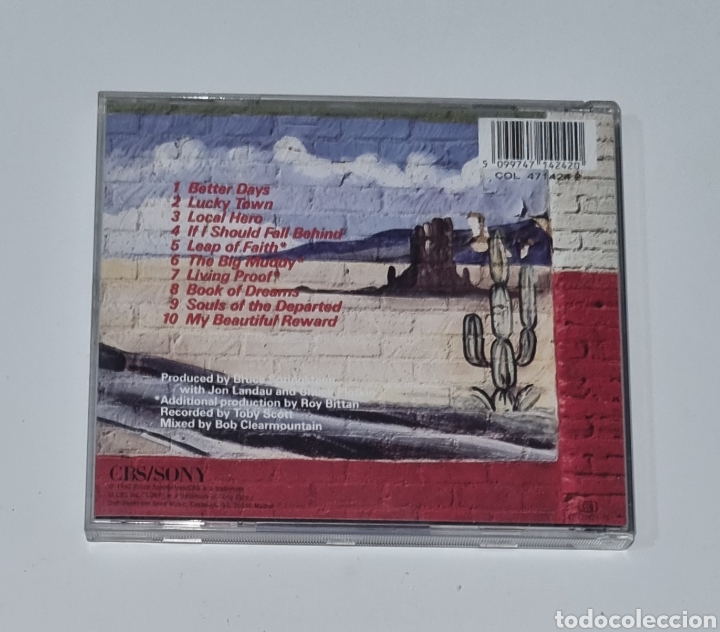 CDs de m&uacute;sica: BRUCE SPRINGSTEEN / CD / LUCKY TOWN - Foto 3