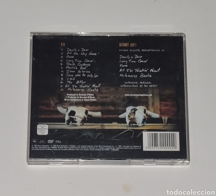 CDs de m&uacute;sica: BRUCE SPRINGSTEEN / CD+DVD / DEVILS & DUST - Foto 3