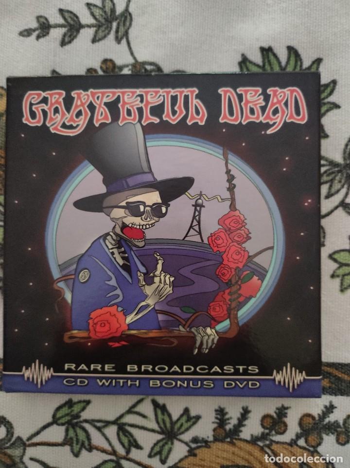 CDs de m&uacute;sica: Grateful Dead &ndash; Rare Broadcasts boxset cd+dvd+booklet live1987 - Foto 1