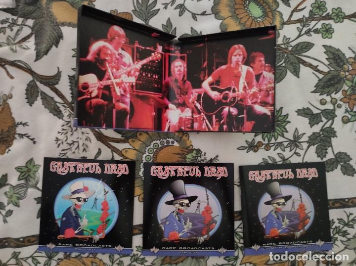 CDs de m&uacute;sica: Grateful Dead &ndash; Rare Broadcasts boxset cd+dvd+booklet live1987 - Foto 3