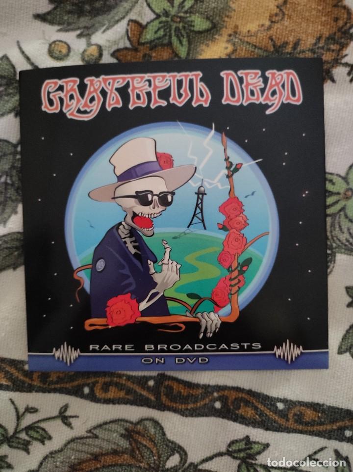 CDs de m&uacute;sica: Grateful Dead &ndash; Rare Broadcasts boxset cd+dvd+booklet live1987 - Foto 4