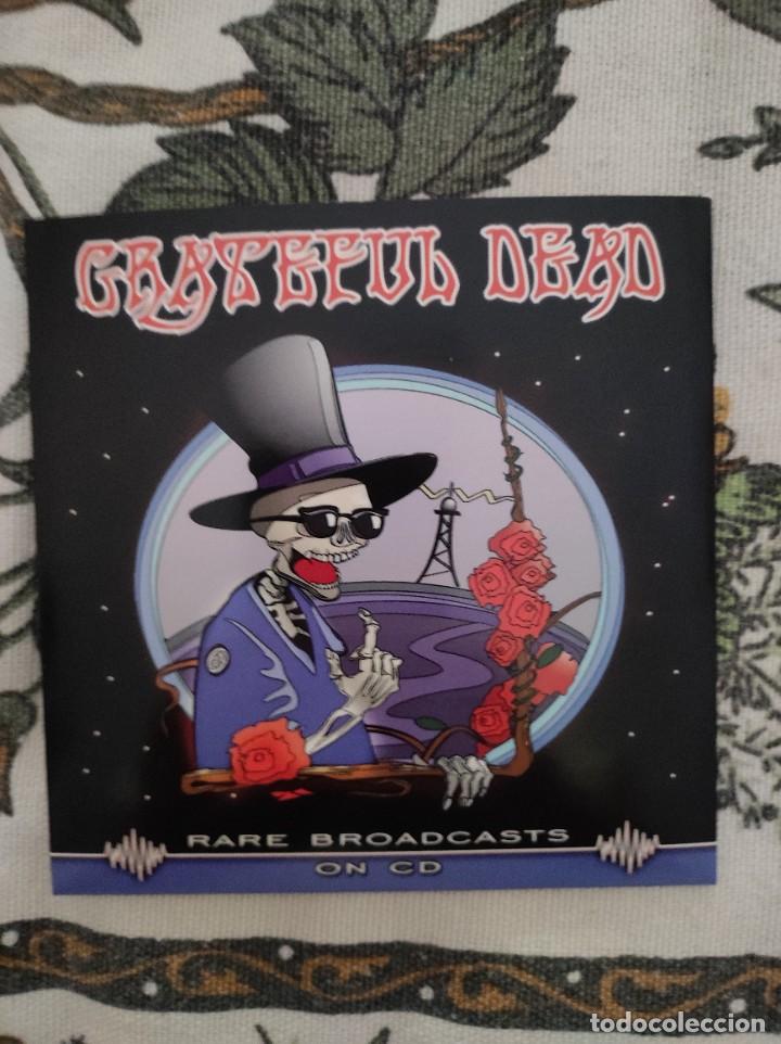 CDs de m&uacute;sica: Grateful Dead &ndash; Rare Broadcasts boxset cd+dvd+booklet live1987 - Foto 5