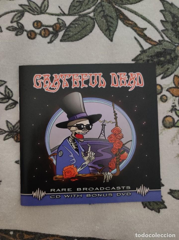 CDs de m&uacute;sica: Grateful Dead &ndash; Rare Broadcasts boxset cd+dvd+booklet live1987 - Foto 6