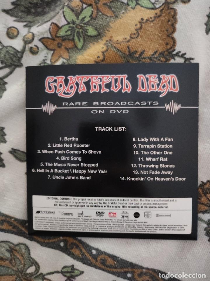 CDs de m&uacute;sica: Grateful Dead &ndash; Rare Broadcasts boxset cd+dvd+booklet live1987 - Foto 7