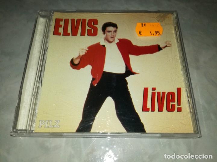 CDs de m&uacute;sica: ELVIS PRESLEY LIVE - Foto 1
