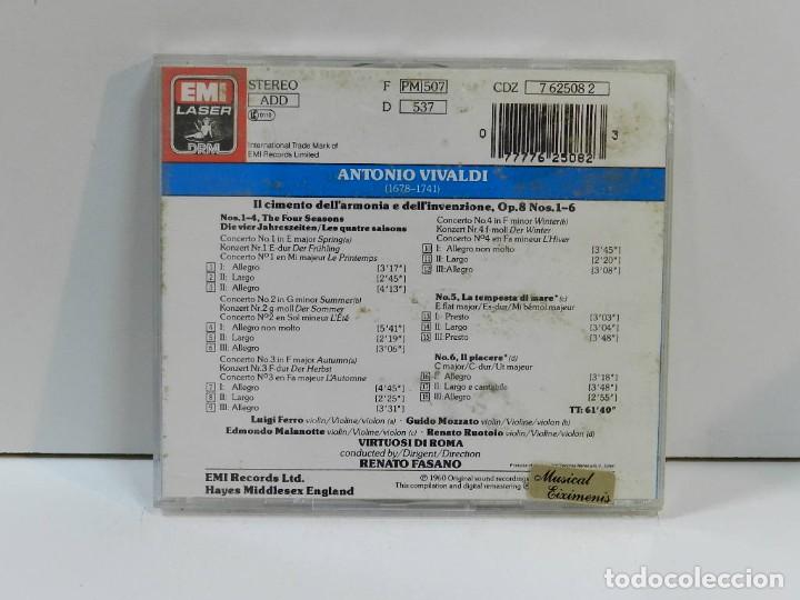 CDs de m&uacute;sica: DISCO CD. Vivaldi &ndash; The Four Seasons. COMPACT DISC. - Foto 2