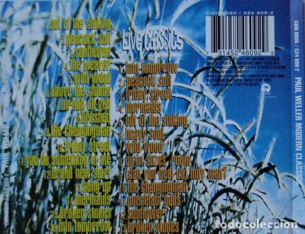 CDs de m&uacute;sica: Paul Weller - Modern Classics (2 CDs) - Foto 2