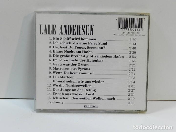 CDs de m&uacute;sica: DISCO CD. Lale Andersen &ndash; Gold Collection. COMPACT DISC. - Foto 2